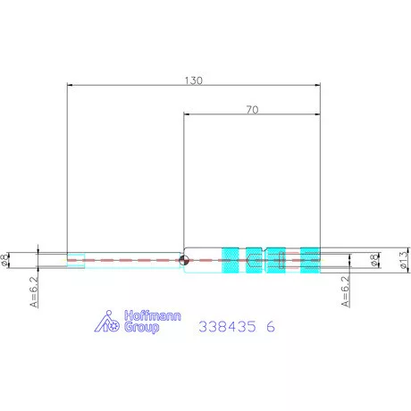 Holex Menetfúró toldó Belső hűtéssel 6