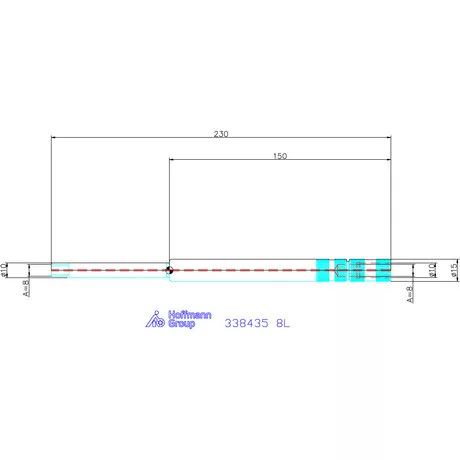Holex Menetfúró toldó Belső hűtéssel 8L