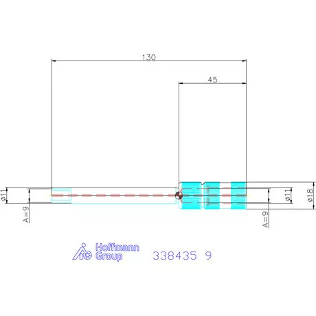 Holex Menetfúró toldó Belső hűtéssel 9