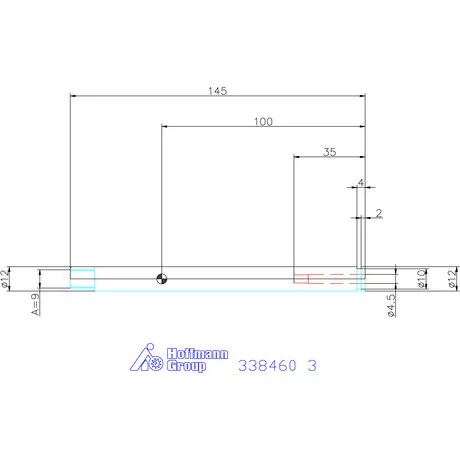 Garant Menetfúró toldó gyorsbefogó szerkezettel 3