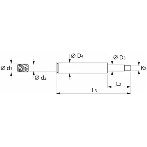 Garant Menetfúró toldó gyorsbefogó szerkezettel 8