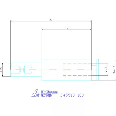 Holex Fűrésztárcsa befogó 100 mm