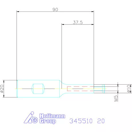 Holex Fűrésztárcsa befogó 20 mm