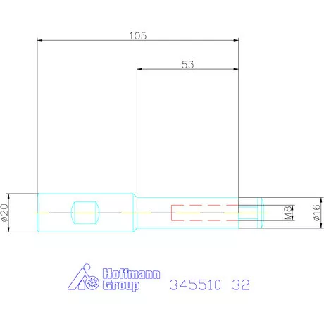 Holex Fűrésztárcsa befogó 32 mm