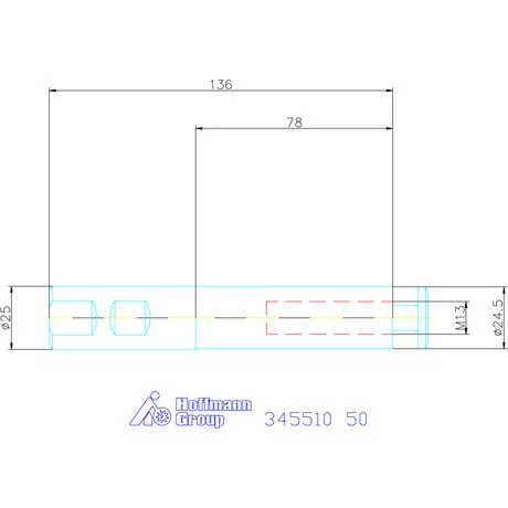 Holex Fűrésztárcsa befogó 50 mm