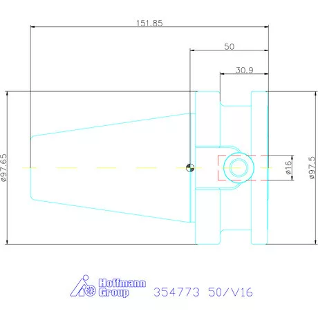 Garant Szűkítő SK50 / VDI 50/V16