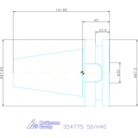 Garant Szűkítő SK50 / HSK 50/H40