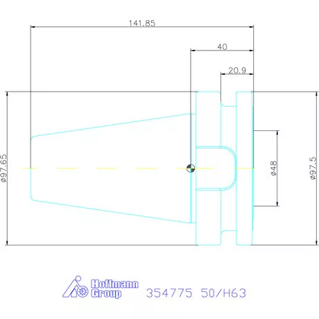 Garant Szűkítő SK50 / HSK 50/H63