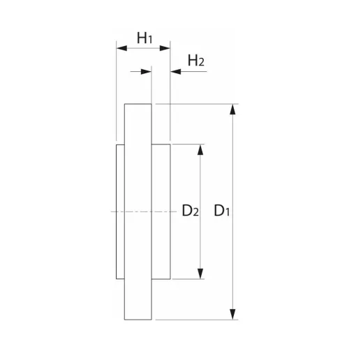 Garant Cserélhető lap mágneses megfogóhoz, PA 80/20 mm