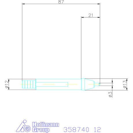 Holex Jelölő 12 mm