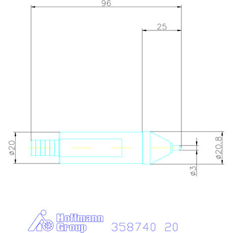Holex Jelölő 20 mm