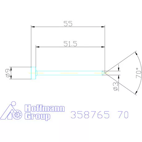 Garant Gravírtű (1 darab) 70 Grad