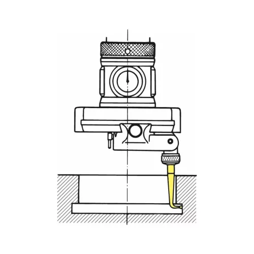 Derékszögű tapintó betét ⌀ 2,5 mm