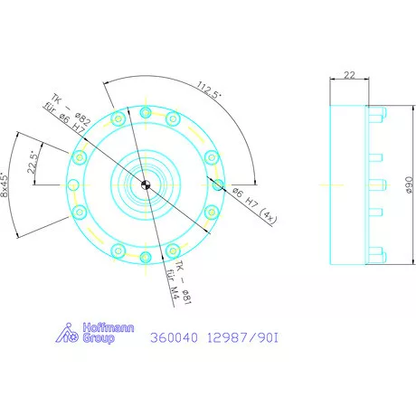 Garant ZeroClamp befogótárcsa 12987/90I