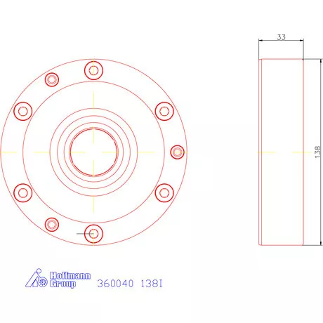 Garant ZeroClamp befogótárcsa 138I