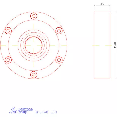 Garant ZeroClamp befogótárcsa 138