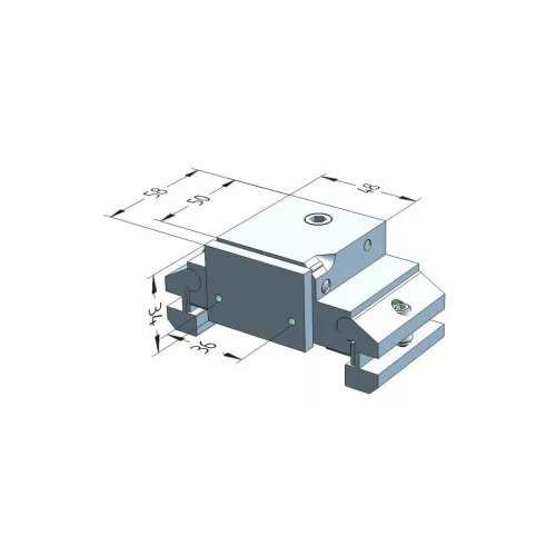 Garant Párhuzam szorítópofa 48 mm
