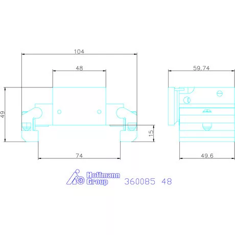 Garant Párhuzam szorítópofa 48 mm