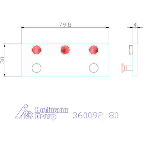Garant Szorító előtétpofa 80 mm