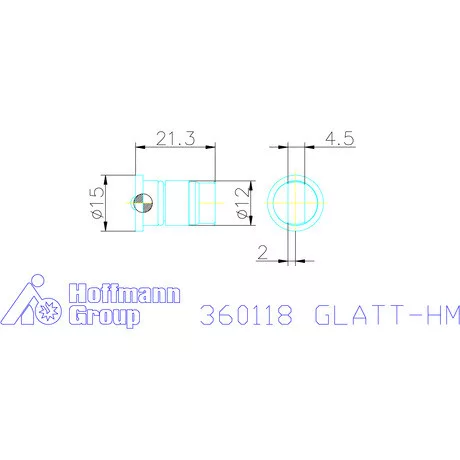 Garant Fogóbetét GLATT-HM