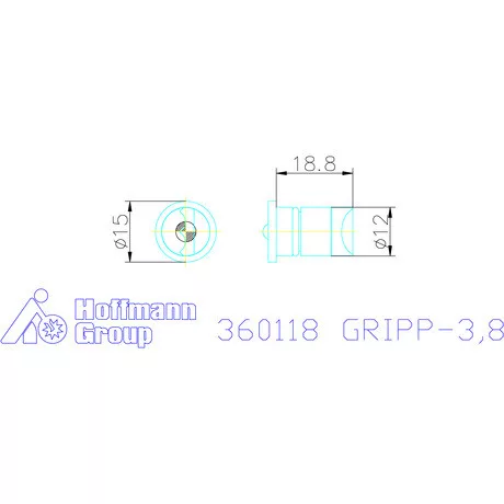 Garant Fogóbetét GRIPP-3,8
