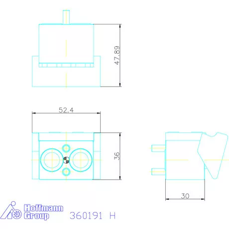 Garant Csatlakozó blokk az IOT központosító satuhoz H