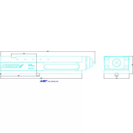 Allmatic NC nagy szorítóerejű gépsatu NC8 200