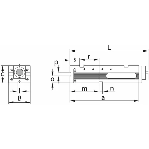 Garant NC nagy szorítóerejű gépsatu HiPo Clamp erőnövelővel 160