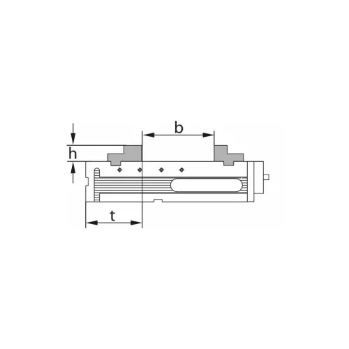 Garant NC nagy szorítóerejű gépsatu HiPo Clamp erőnövelővel 160