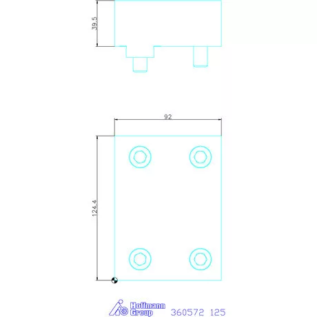 Holex Tömbpofa fix 125