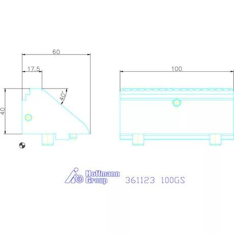 Garant Rátétpofa, szorító, egy darabos 100GS