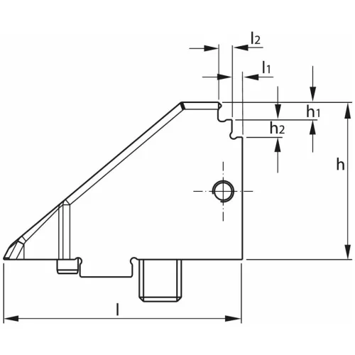 Garant Rátétpofa, szorító, egy darabos 125GS