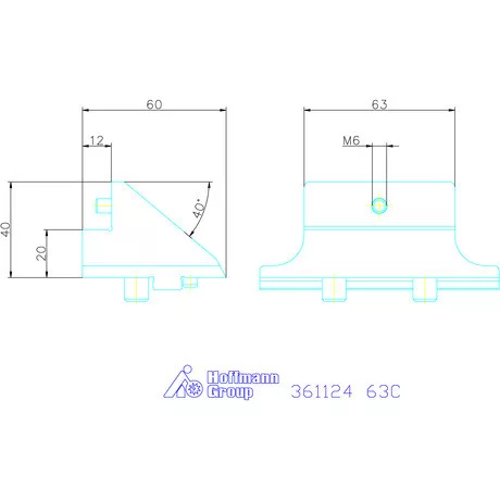 Garant Rátétpofa, standard 63C