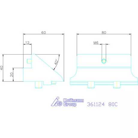 Garant Rátétpofa, standard 80C