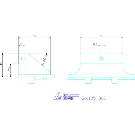 Garant Rátétpofa, standard 80C