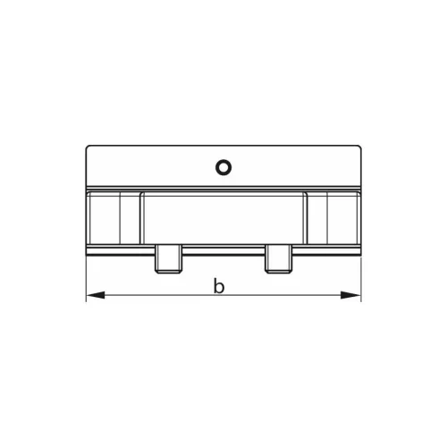 Garant Rátétpofa elforgatott befogó modulokhoz fix 125