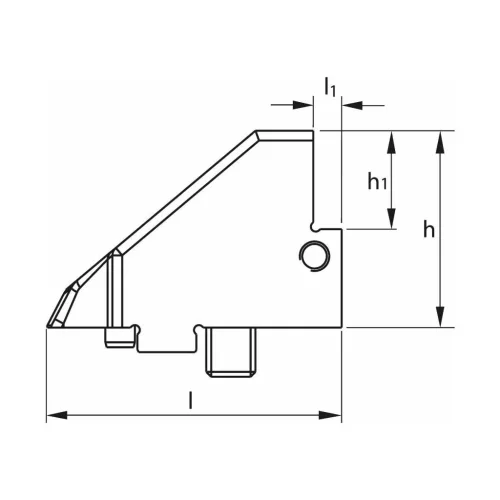 Garant Szorító rátétpofa fix 100SG