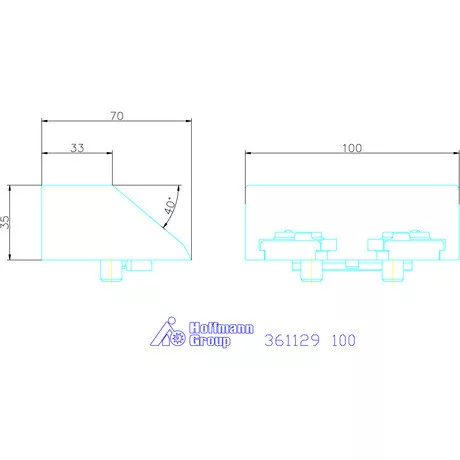 Garant Szorító rátétpofa önbeálló 100
