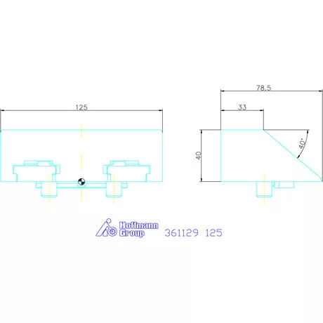 Garant Szorító rátétpofa önbeálló 125