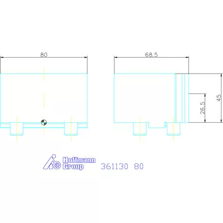 Garant Lágy rátétpofa 80