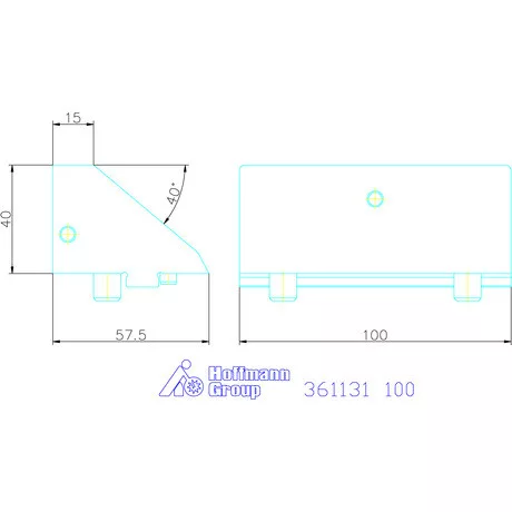 Garant Rátétpofa felfekvő lapokhoz 100