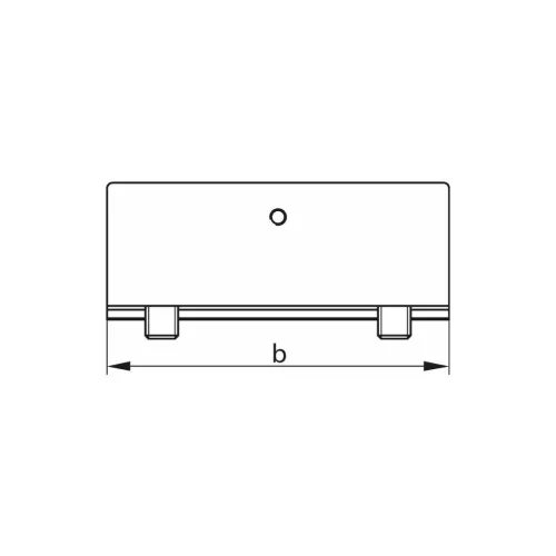 Garant Rátétpofa felfekvő lapokhoz 125