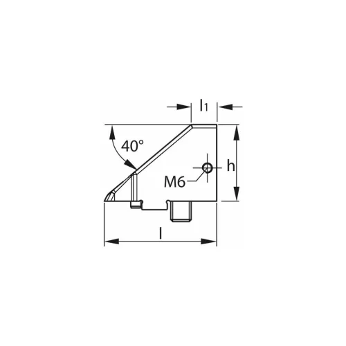 Garant Rátétpofa alátéthez bevonattal 125