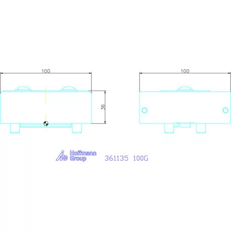 Garant Rátétpofa középső pofához 100G