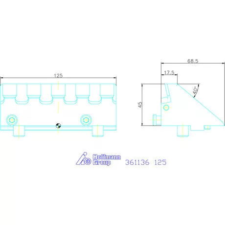 Garant Leszorító rátétpofa 125