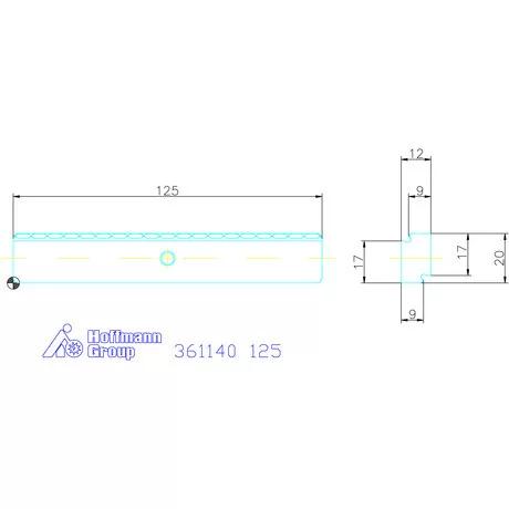 Garant Előtétpofa, szorító 3/3 125