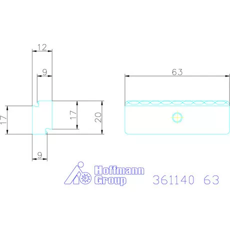 Garant Előtétpofa, szorító 3/3 63