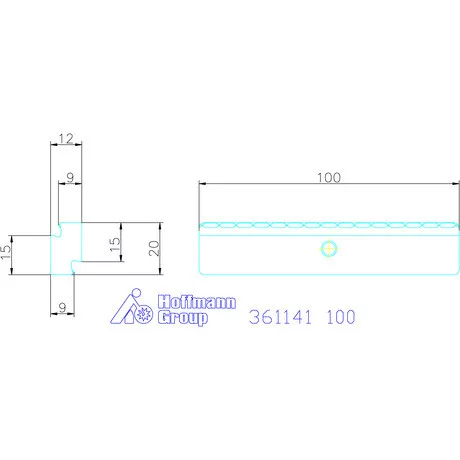 Garant Előtétpofa, szorító 5/5 100