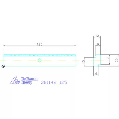 Garant Előtétpofa, szorító 3/5 125
