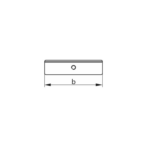 Garant Előtétpofa, sima 3/5 bevonattal 100